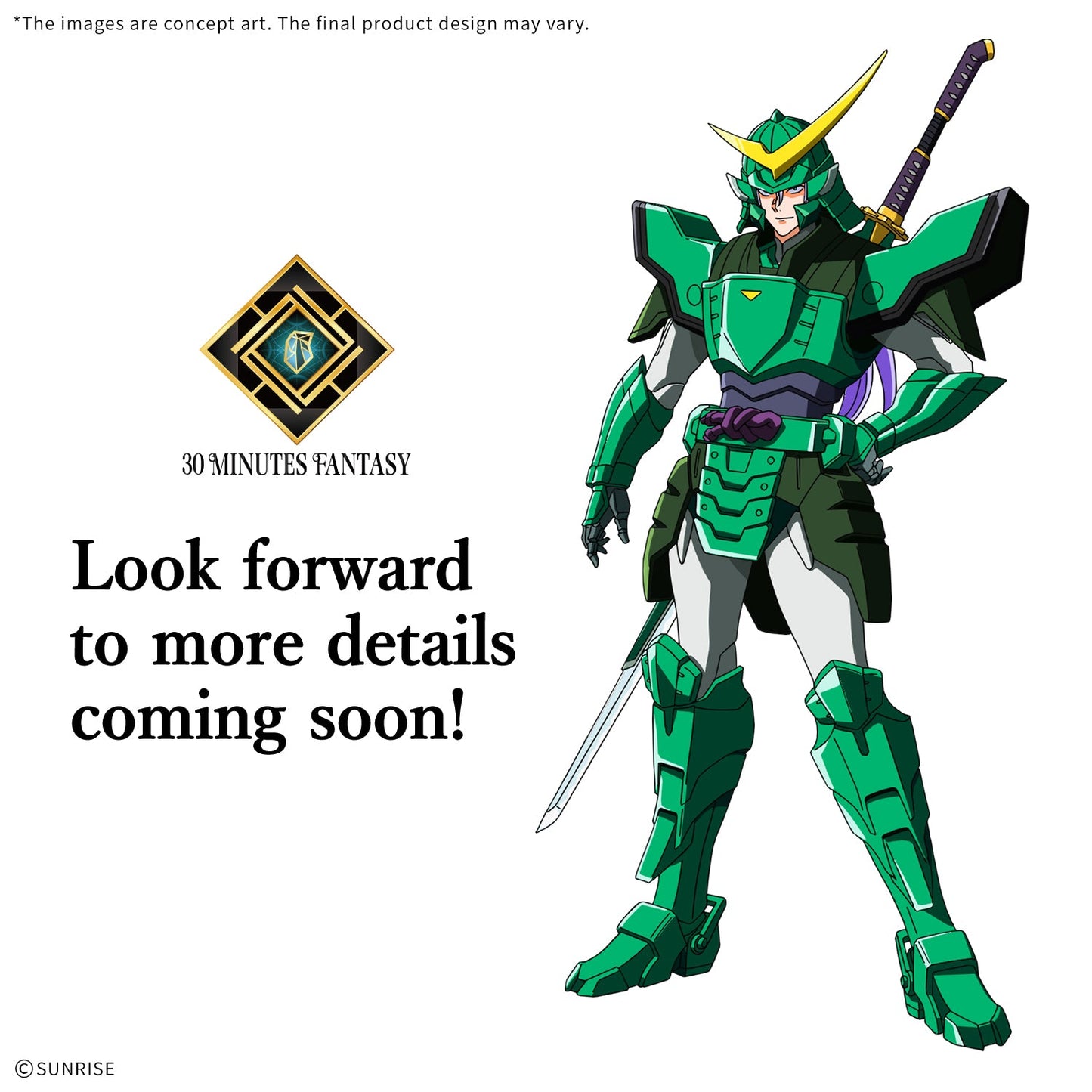 30MF Yoroi-Shinden Samurai Troopers Shion of The Light