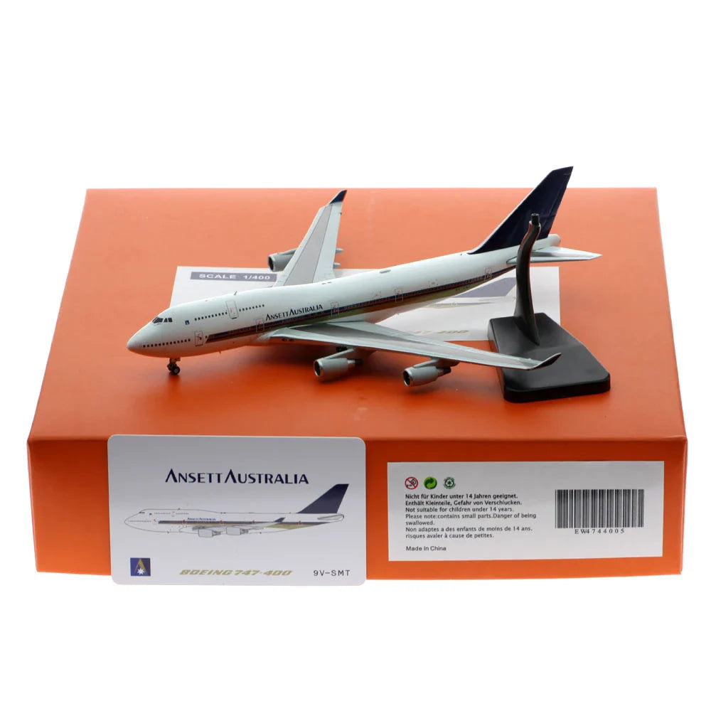 1/400 ANSETT AUSTRALIA B747400 SINGAPORE LIVERY 9VSMT