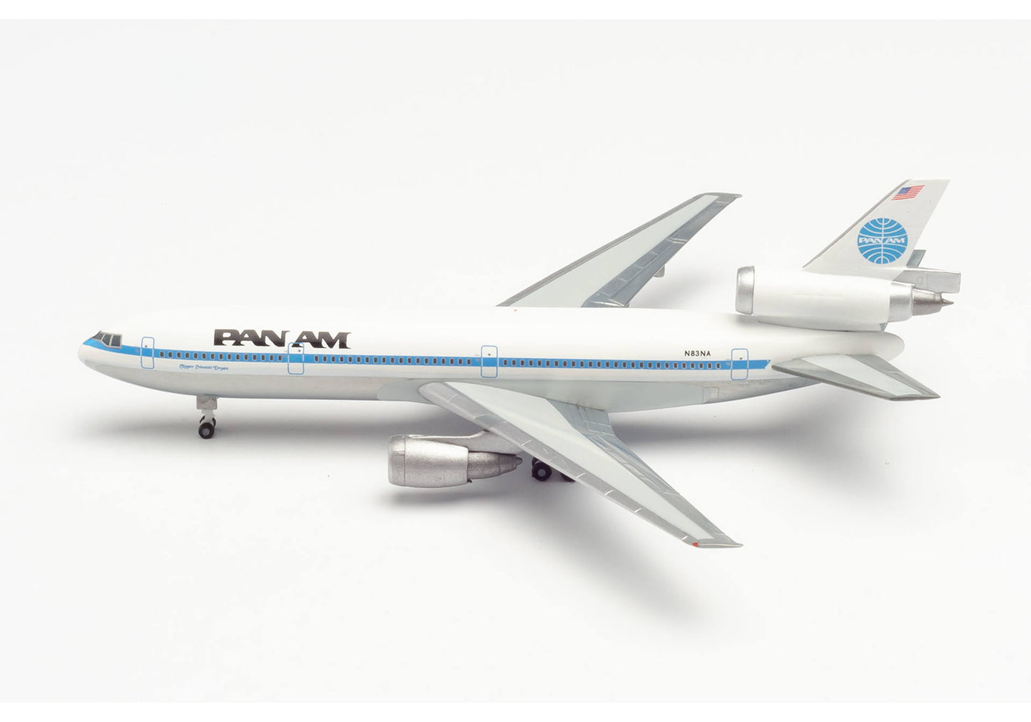 1/500 Pan American World Airways McDonnell Douglas DC-10-30 N84NA "Glory of the Skies"