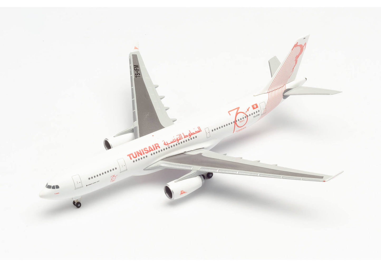 1/500 Tunisair Airbus A330-200 TS-IFM "Tunis"