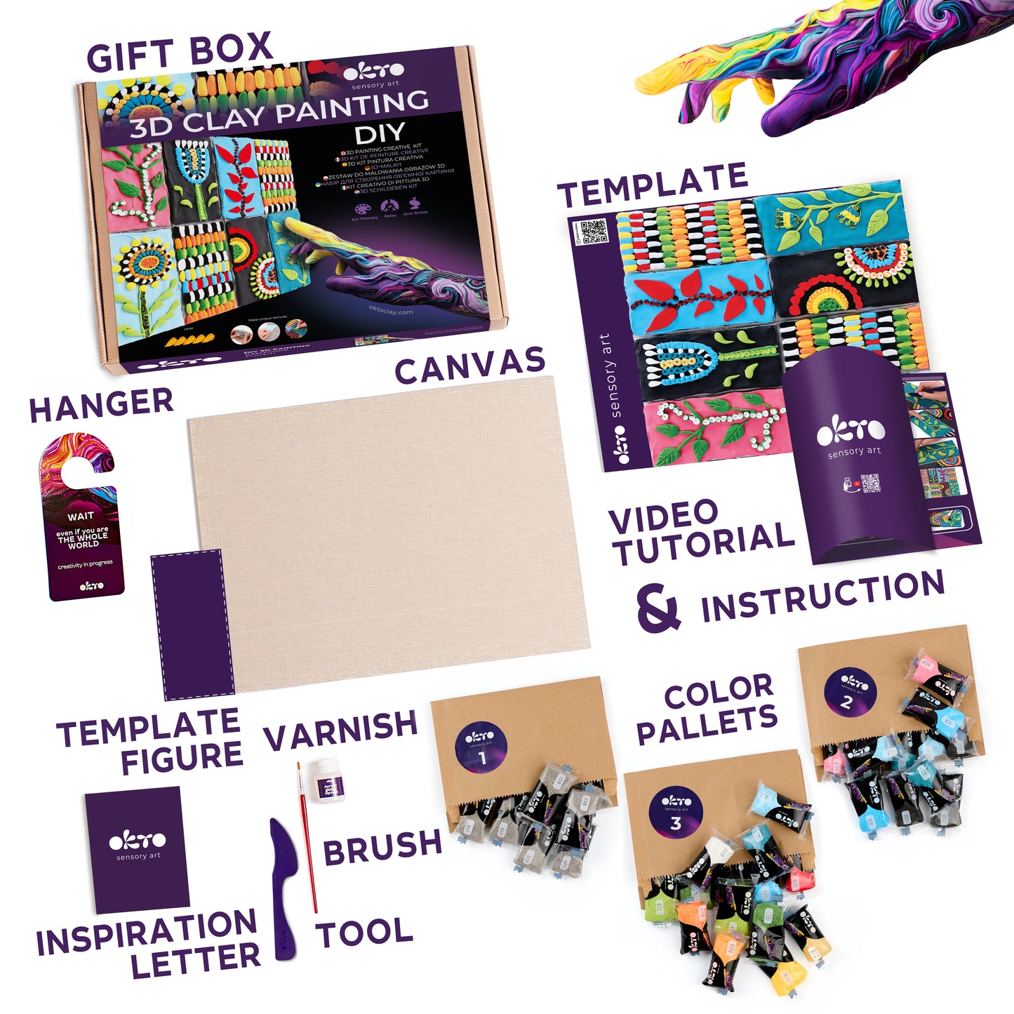 image3_DIY 3D Painting Tiles - Patchwork Garden