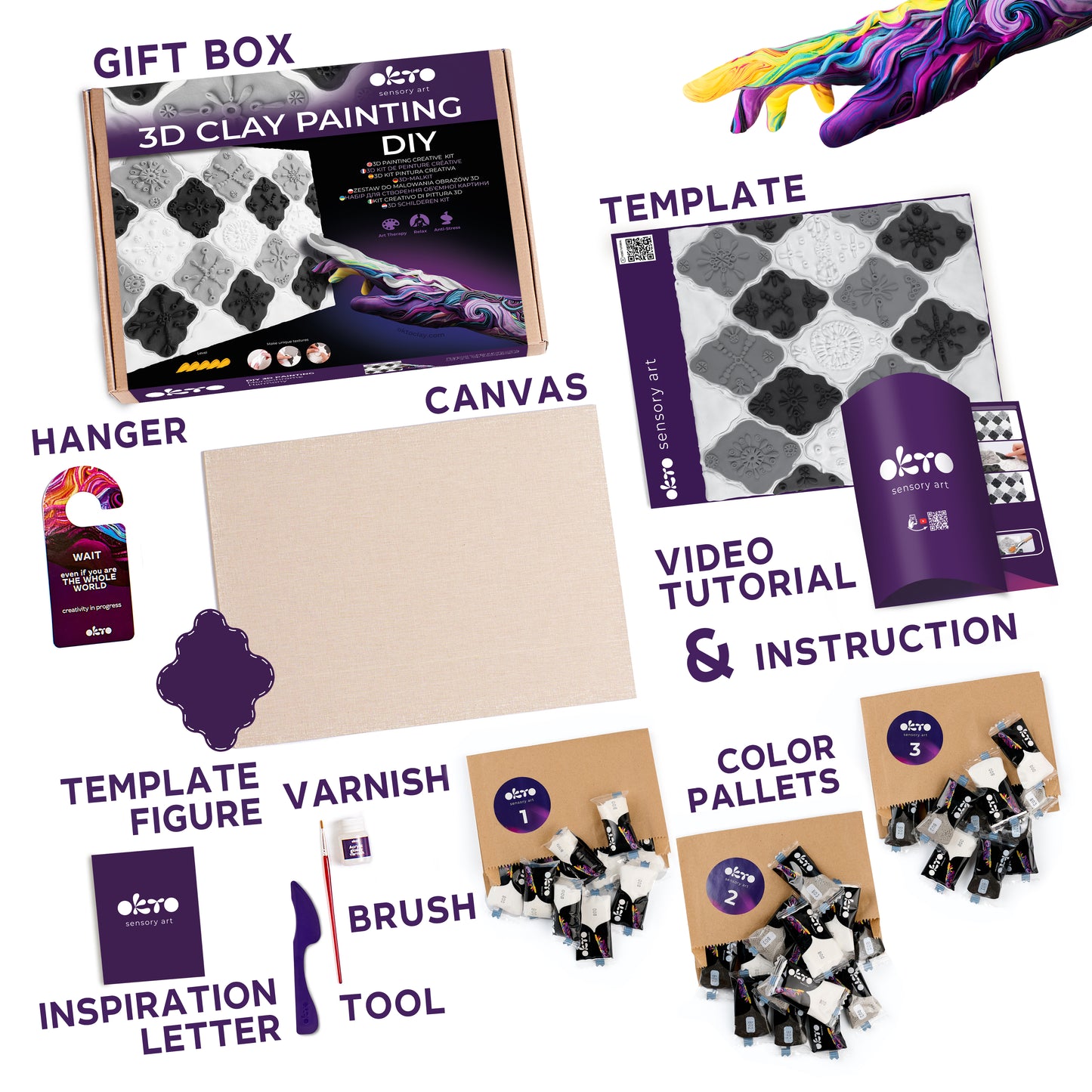 image3_DIY 3D Painting Tiles - Monochrome Harmony