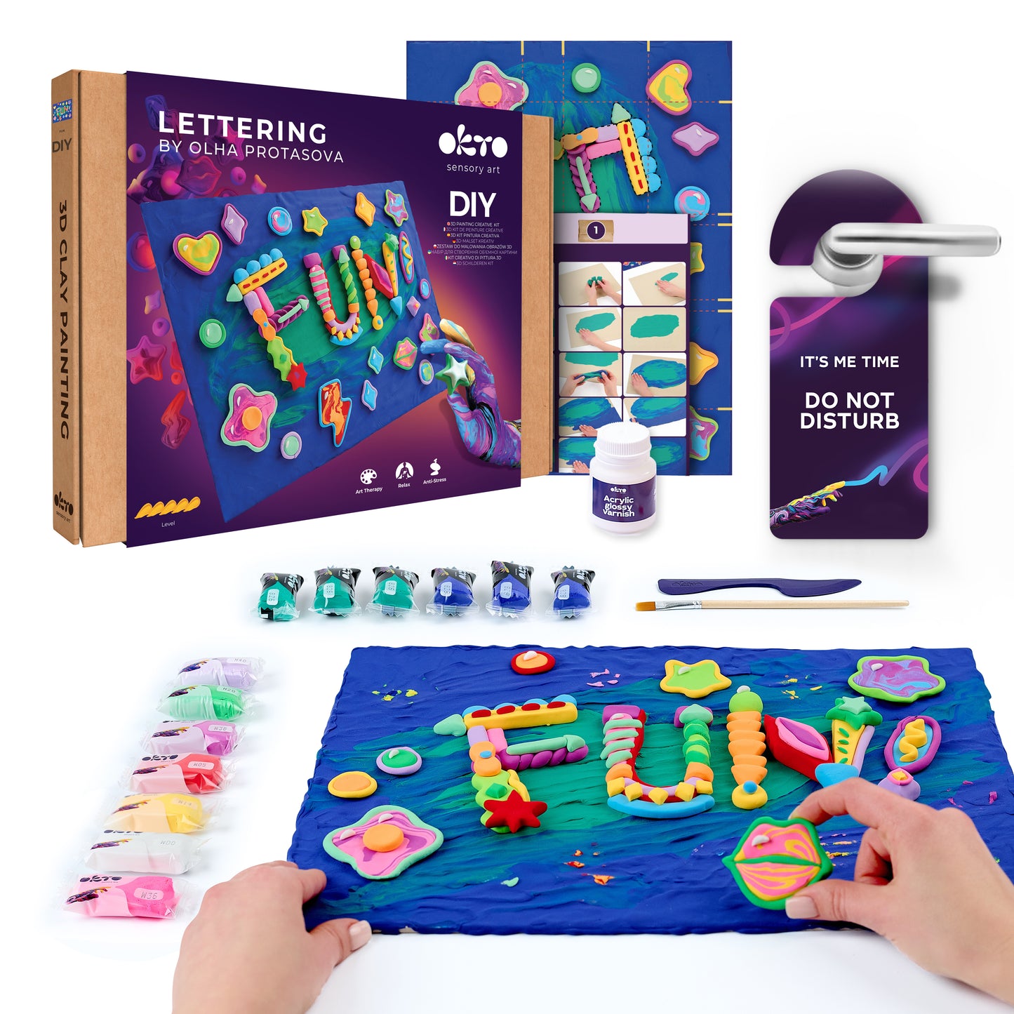 image2_DIY 3D Painting Lettering Kit - Fun