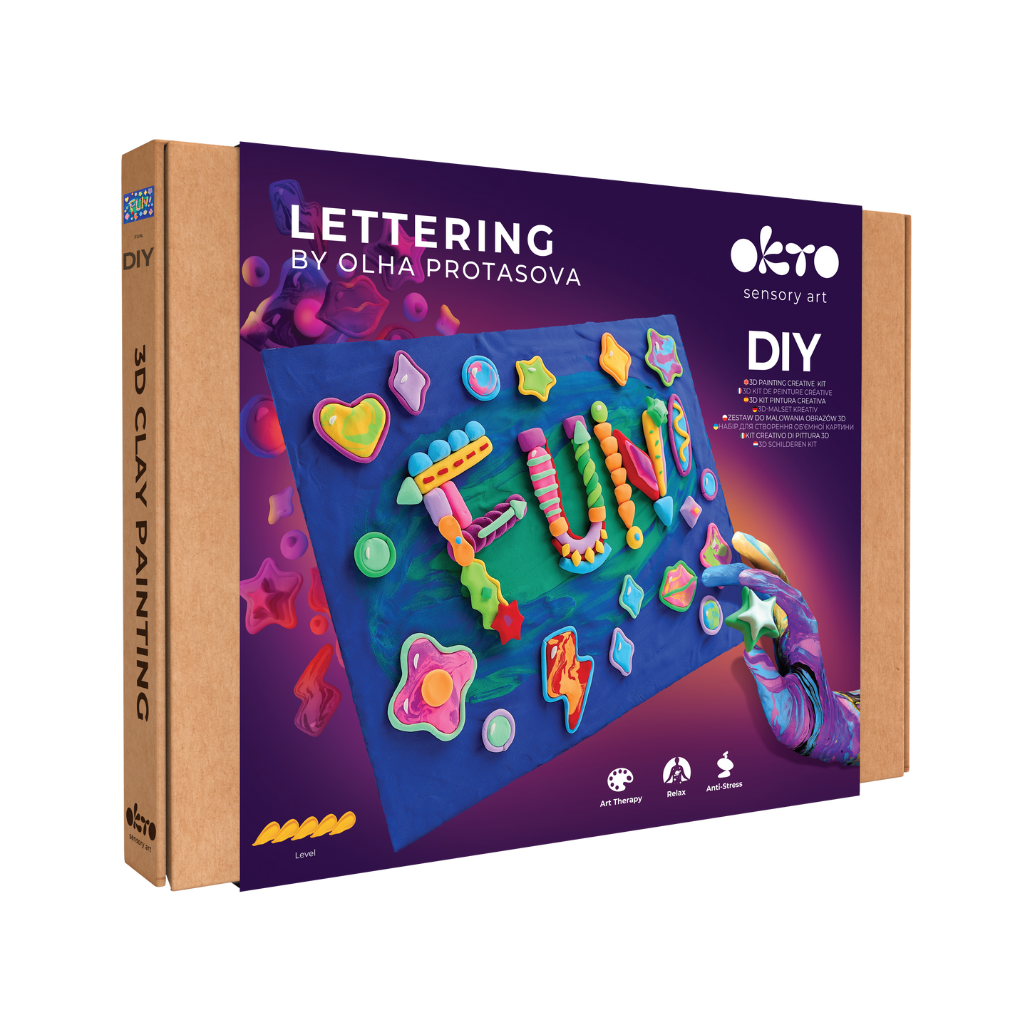 image1_DIY 3D Painting Lettering Kit - Fun
