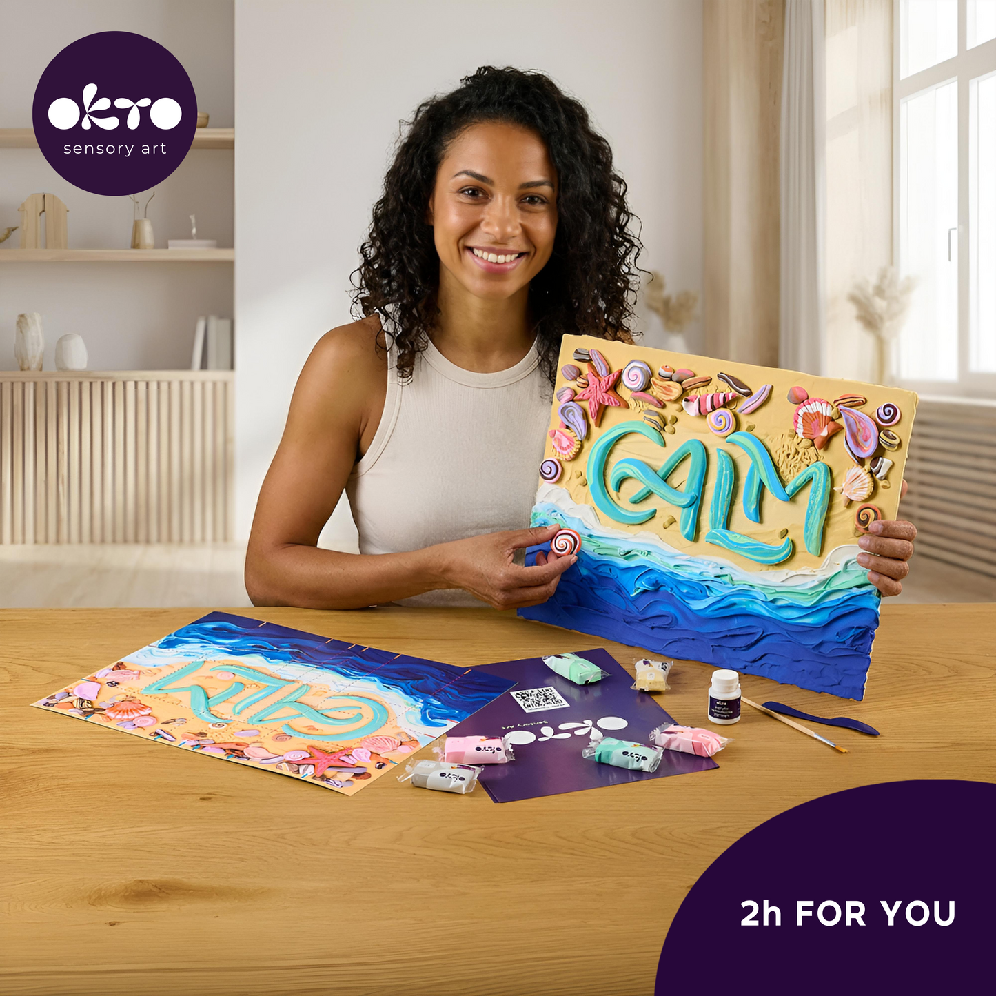 image7_DIY 3D Painting Lettering Kit - Calm