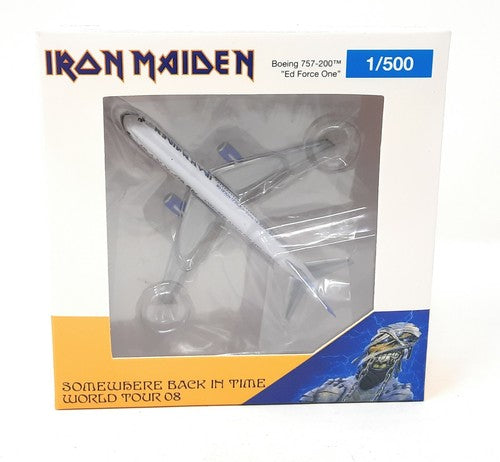 1/500 Iron Maiden (Astraeus) Boeing 757-200 "Ed Force One" Somewhere Back in Time World Tour 2008 G-OJIB