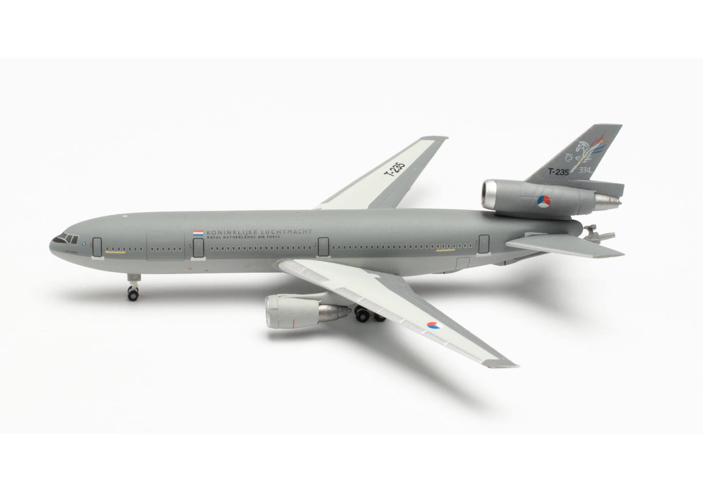 1/500 Royal Netherlands Air Force McDonnell Douglas KDC-10 Extender 334 Squadron Eindhoven Air Base "75 Years" T-235