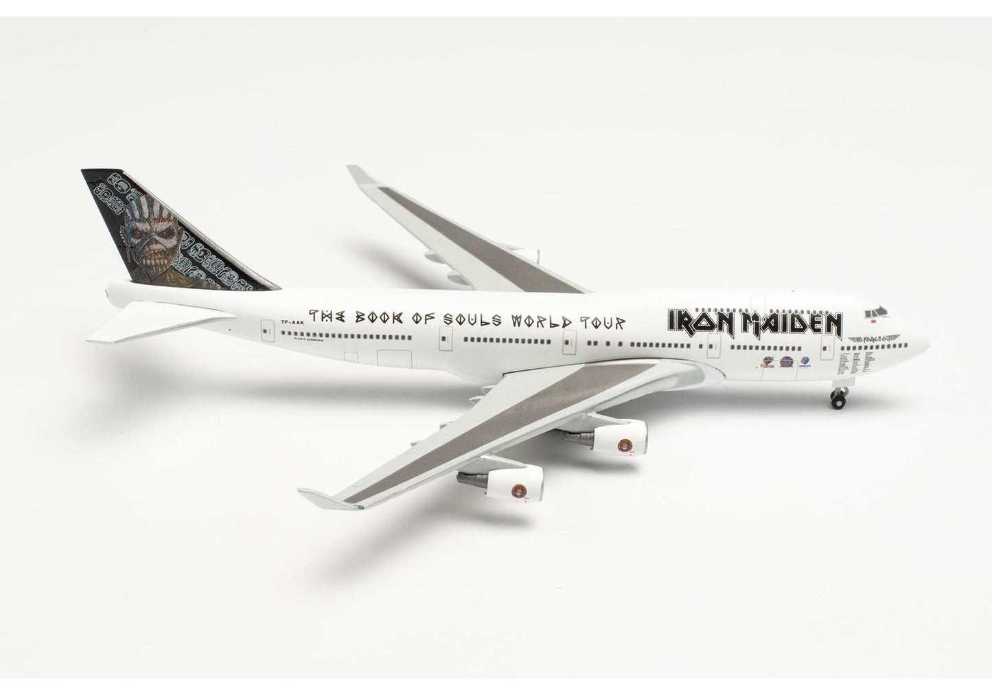 1/500 Iron Maiden (Air Atlanta Icelandic) Boeing 747-400 "Ed Force One" The Book of Souls World Tour 2016 TF-AAK