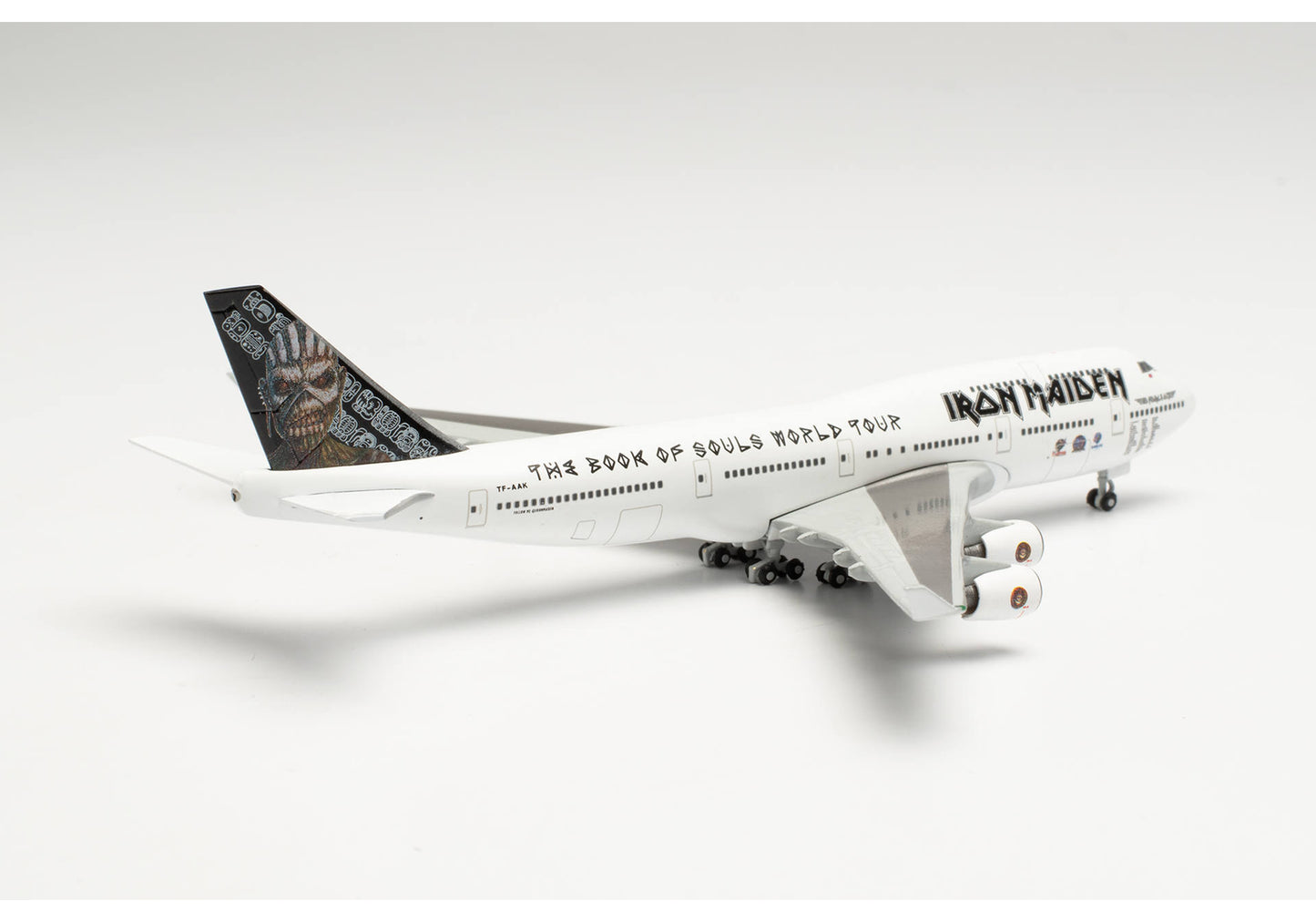 1/500 Iron Maiden (Air Atlanta Icelandic) Boeing 747-400 "Ed Force One" The Book of Souls World Tour 2016 TF-AAK