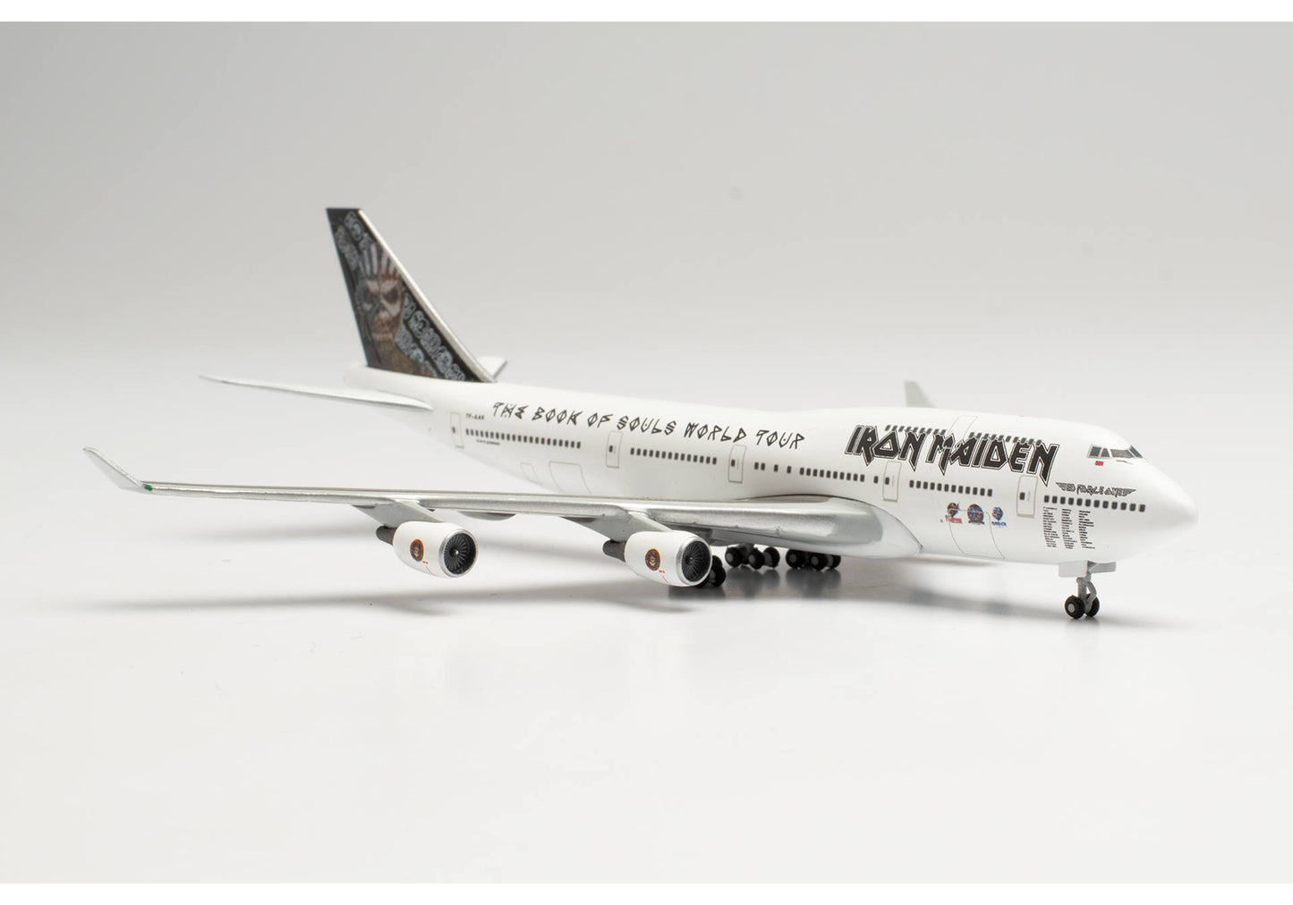 1/500 Iron Maiden (Air Atlanta Icelandic) Boeing 747-400 "Ed Force One" The Book of Souls World Tour 2016 TF-AAK