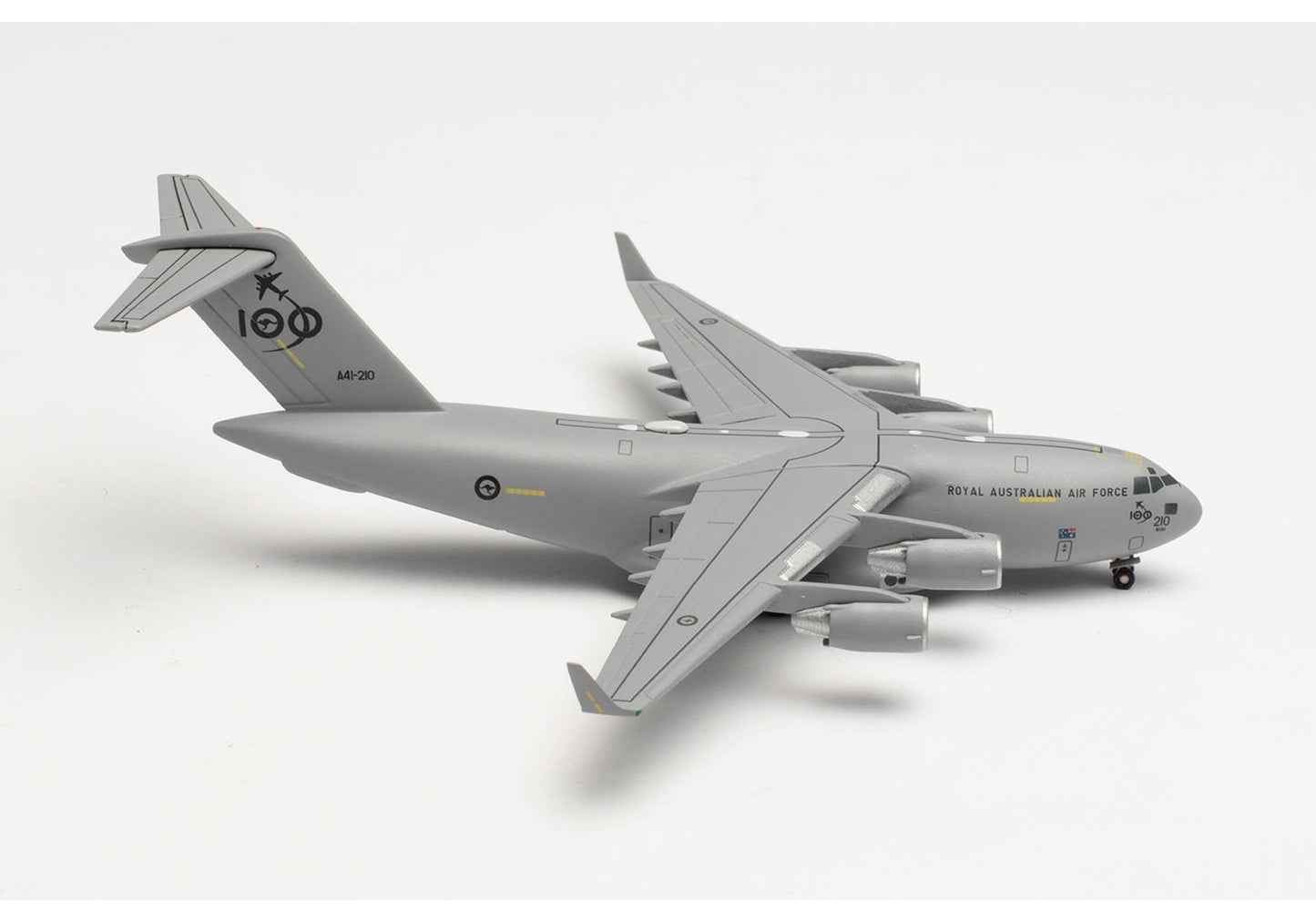1/500 Royal Australian Air Force Boeing C-17A Globemaster III No 36 Squadron RAAF Amberley "RAAF 100" A41-210