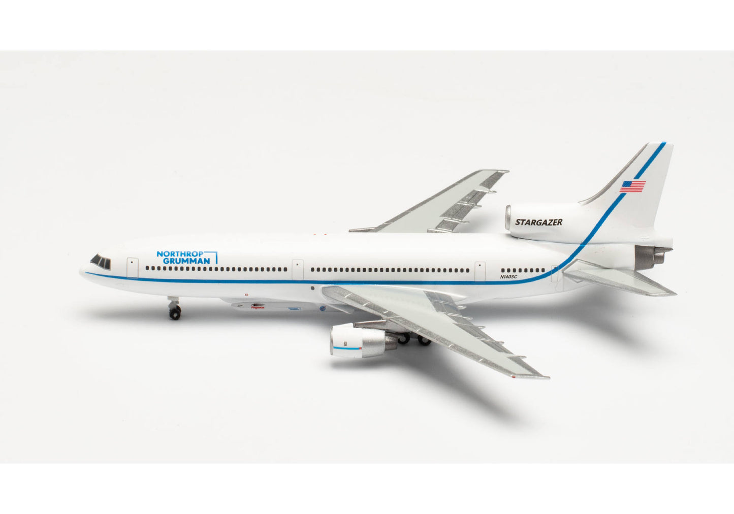 1/500 Northrop Grumman Lockheed "Stargazer" L-1011-100 with Pegasus XL Rocket TriStar 50th Anniversary N140SC