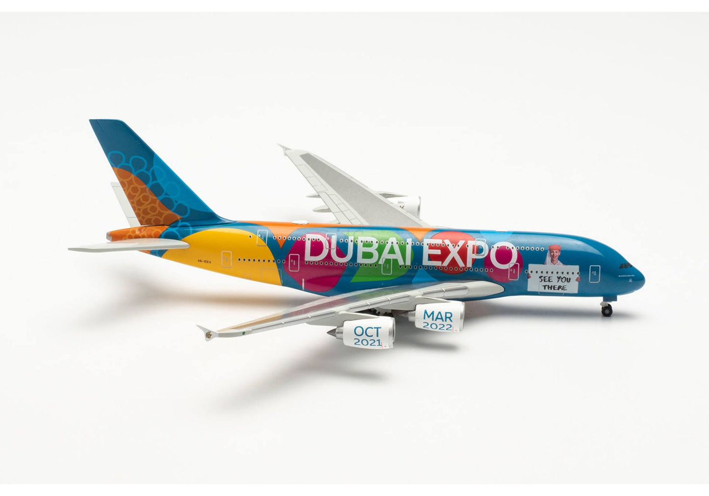 1/500 Emirates Airbus A380 "Expo 2020 Dubai - Be Part of the Magic" A6-EEU