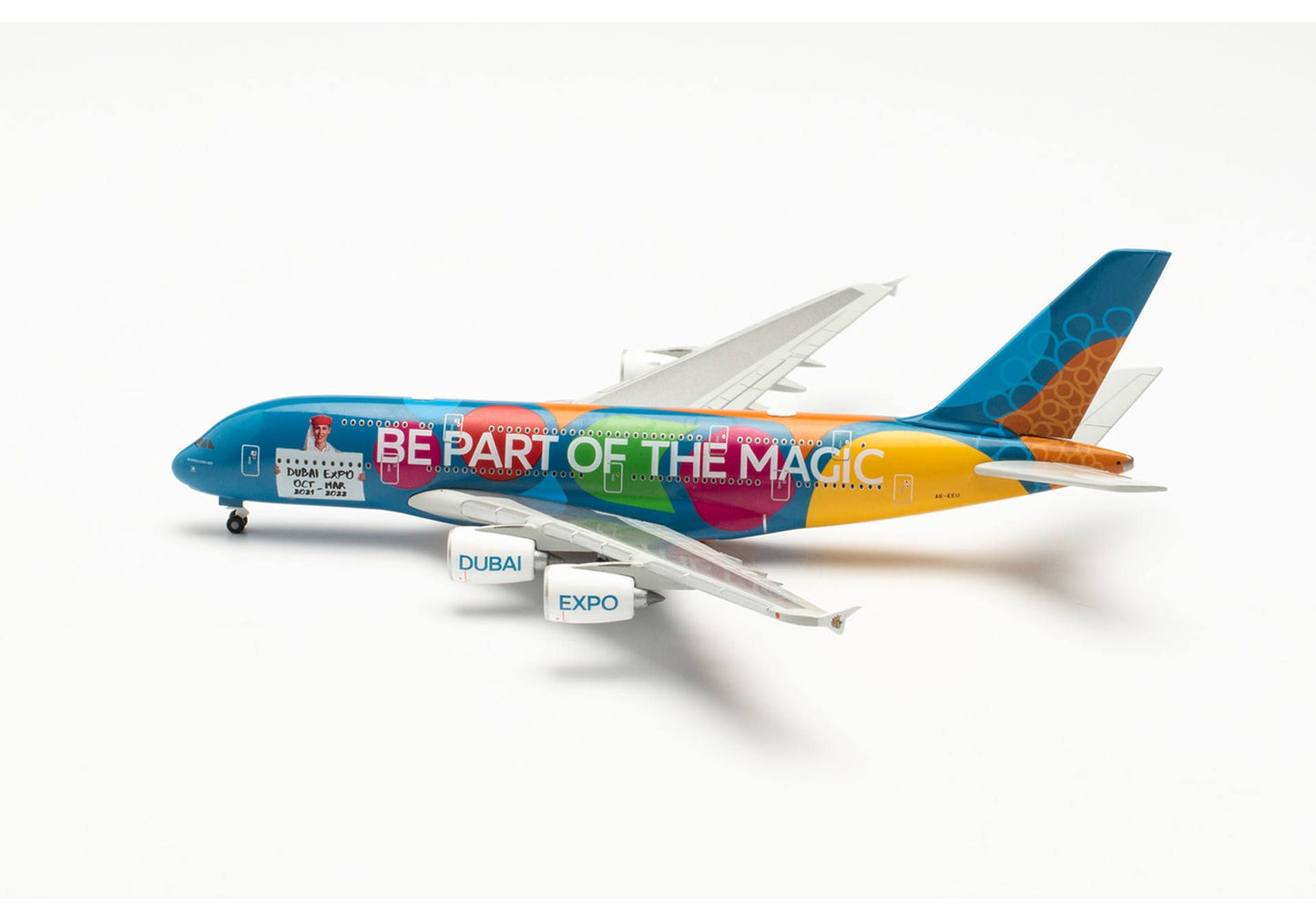 1/500 Emirates Airbus A380 "Expo 2020 Dubai - Be Part of the Magic" A6-EEU