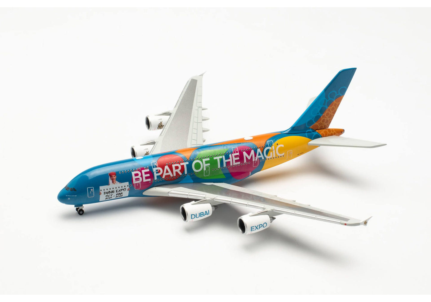 1/500 Emirates Airbus A380 "Expo 2020 Dubai - Be Part of the Magic" A6-EEU