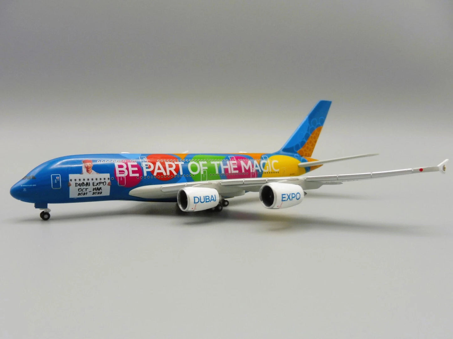 1/500 Emirates Airbus A380 "Expo 2020 Dubai - Be Part of the Magic" A6-EEU