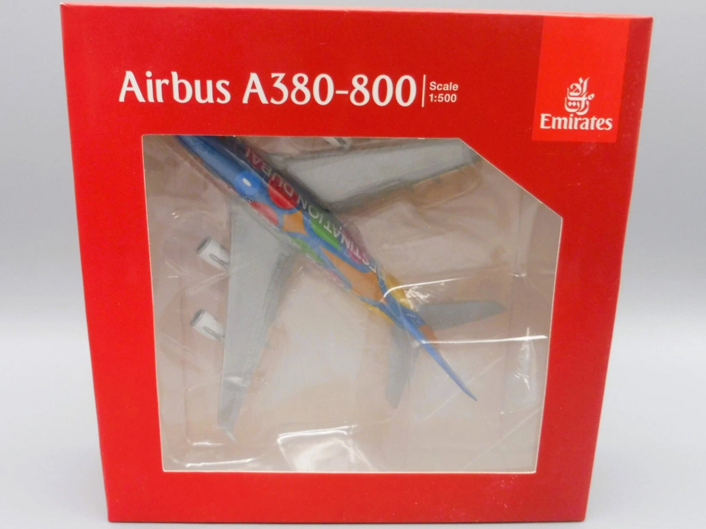 1/500 Emirates Airbus A380 "Destination Dubai" A6-EOT