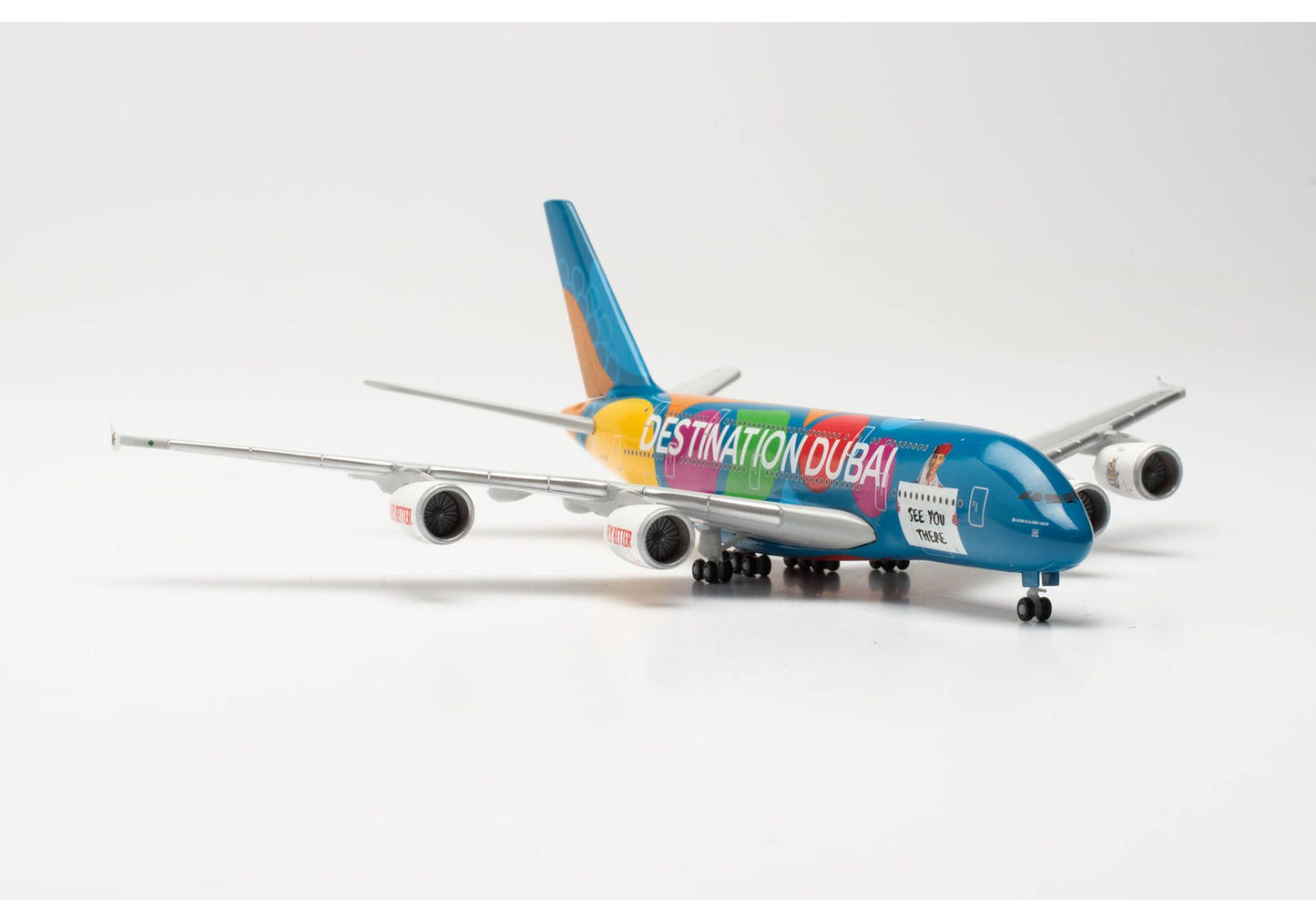 1/500 Emirates Airbus A380 "Destination Dubai" A6-EOT