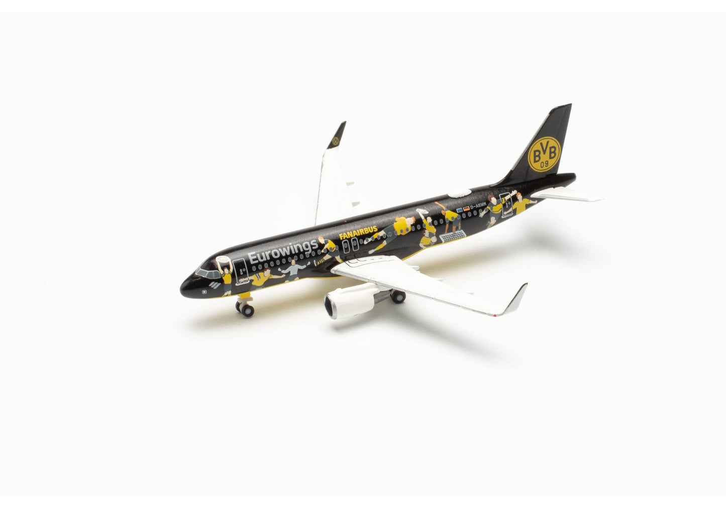 1/500 Eurowings Airbus A320 "BVB FANAIRBUS" D-AEWM