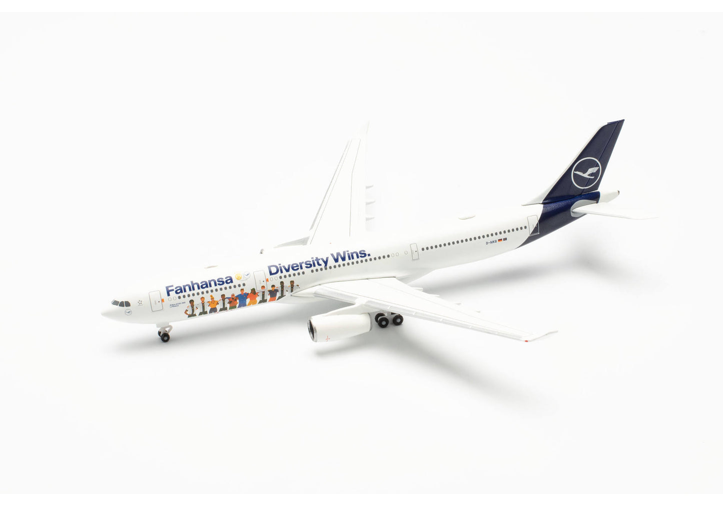 1/500 Lufthansa A330 "Fanhansa Diversity Wins" D-AIKQ