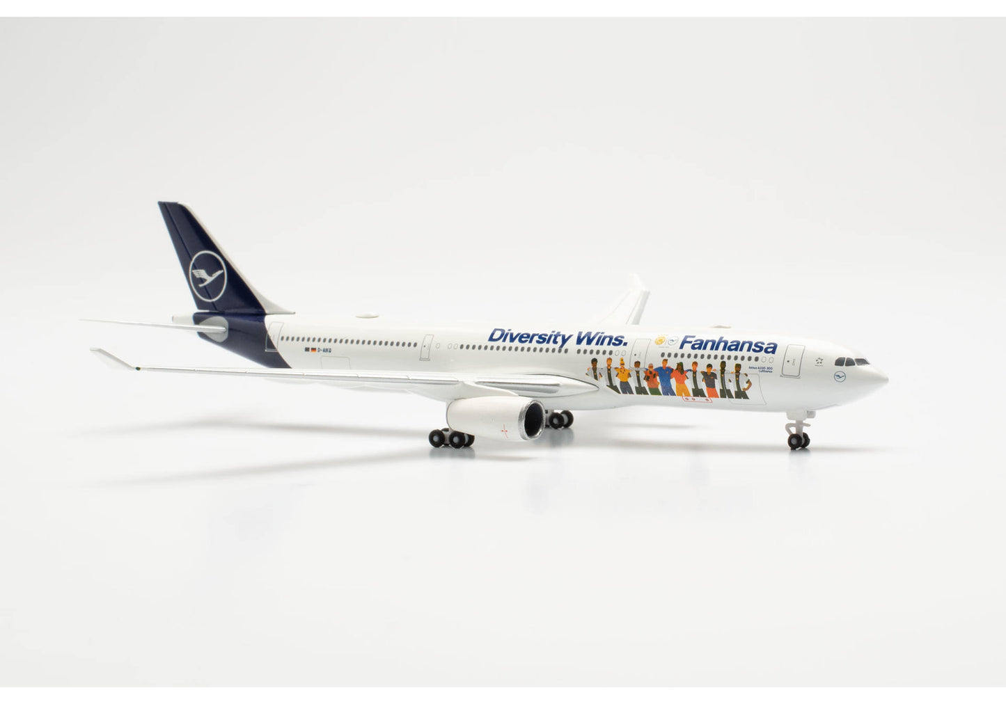 1/500 Lufthansa A330 "Fanhansa Diversity Wins" D-AIKQ
