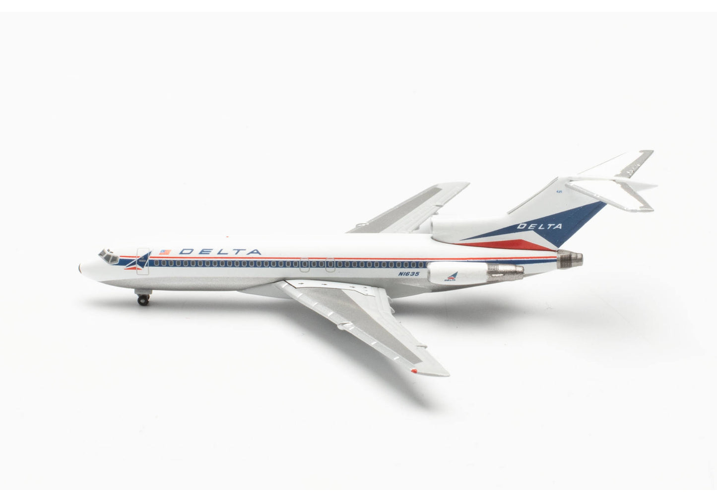 1/500 Delta Air Lines Boeing 727-100 N1635