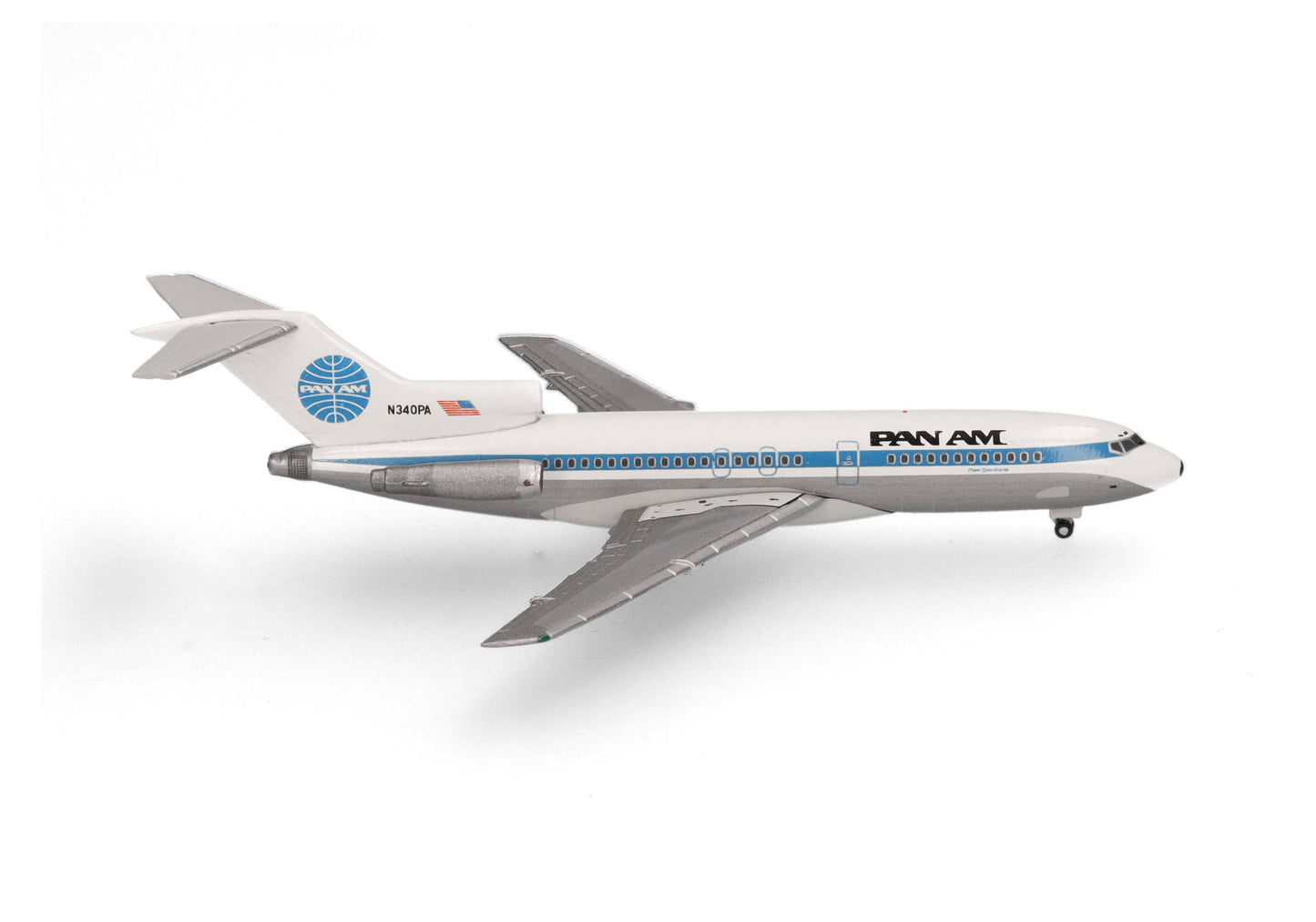 1/500 Pan Am Boeing 727-100 N340PA