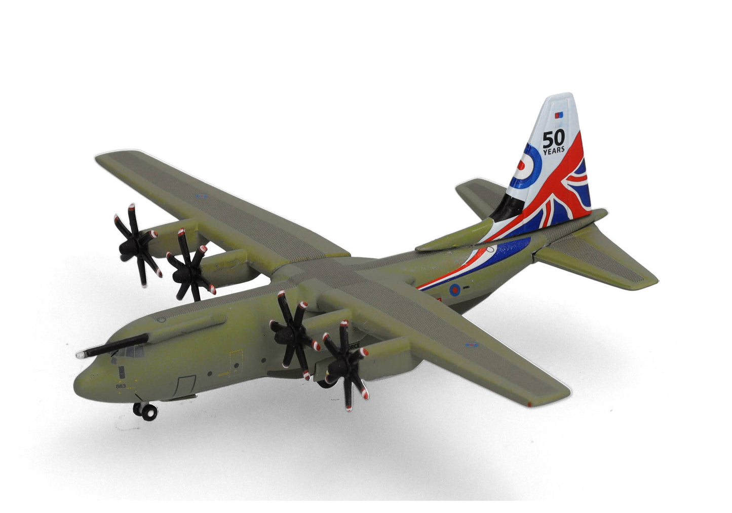 1/500 Lockheed C-130J / C.5 Super Hercules 47 Squadron RF Brice Norton 50th Anniversary ZH883