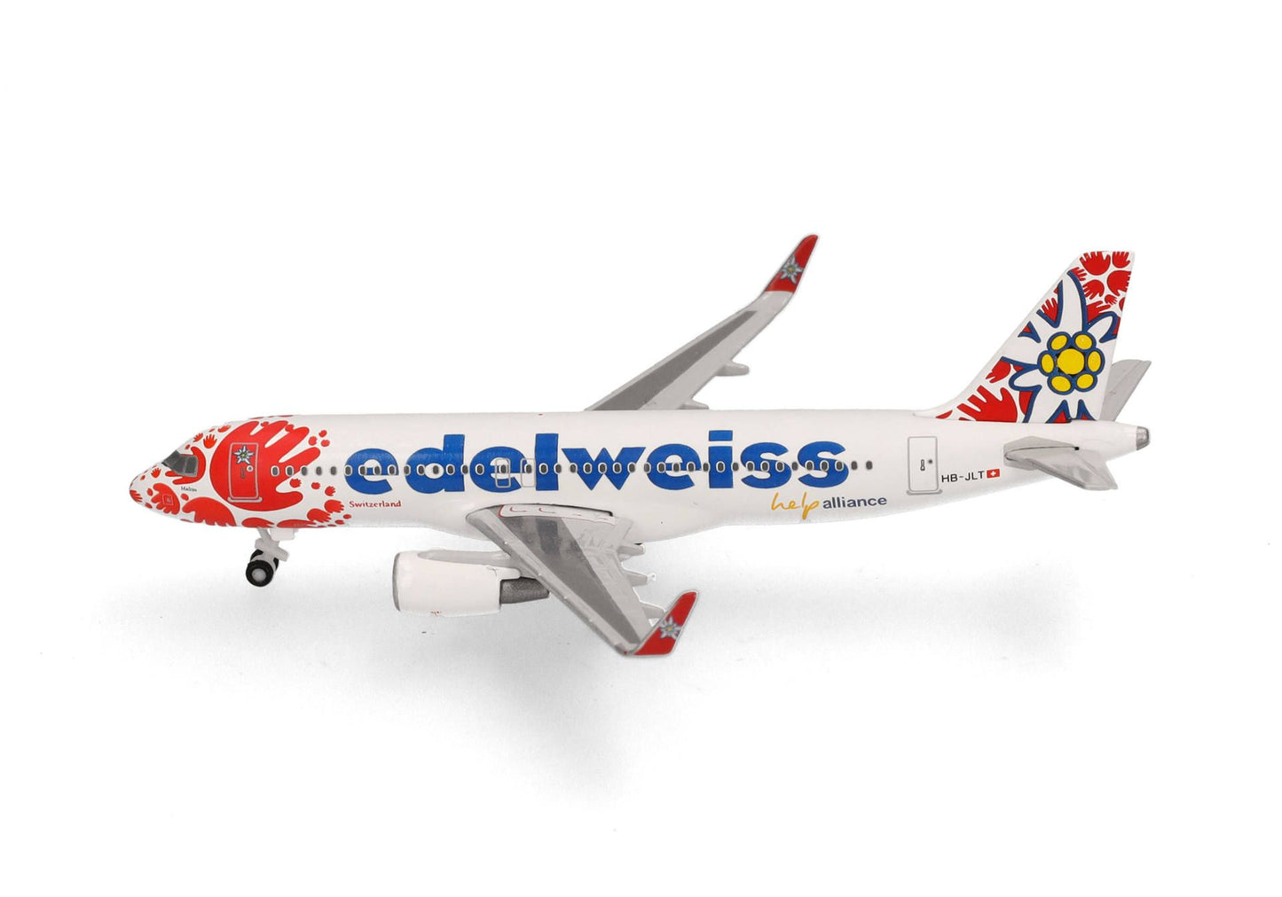 1/500 Edelweiss Air Airbus A320 "Help Alliance" HB-JLT