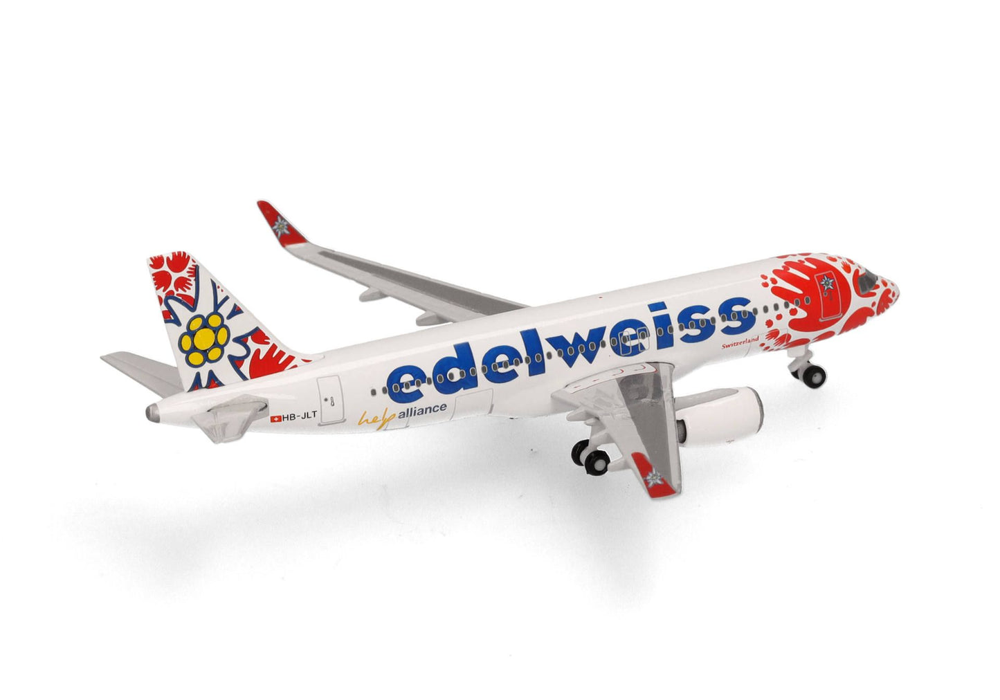 1/500 Edelweiss Air Airbus A320 "Help Alliance" HB-JLT