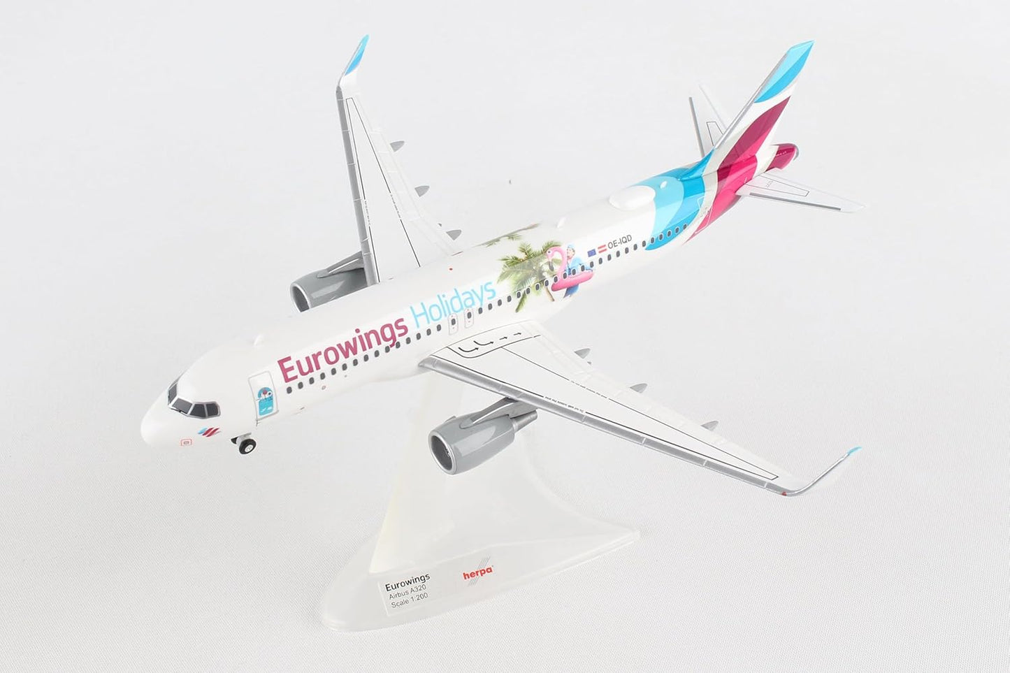 1200 Eurowings Europe Airbus A320 "Eurowings Holidays" OE-IQD