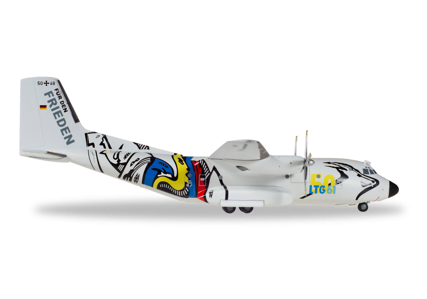 1/200 Luftwaffe Transall C-160 LTG 61 / Air Transport Wing 61 "50th Anniversary" 50+48