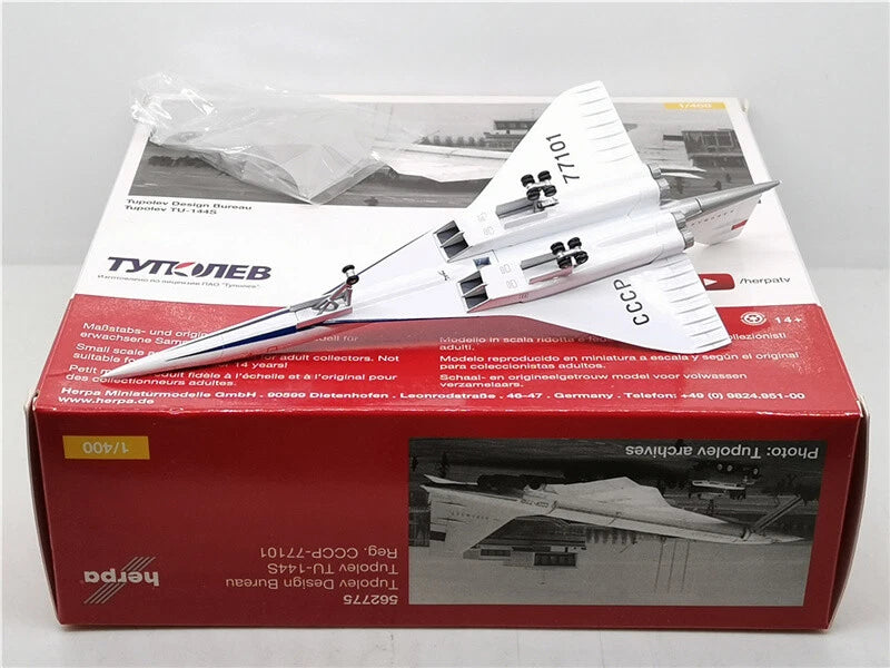 1/500 Tupolev Design Bureau Tupolev TU-144S CCCP-77101