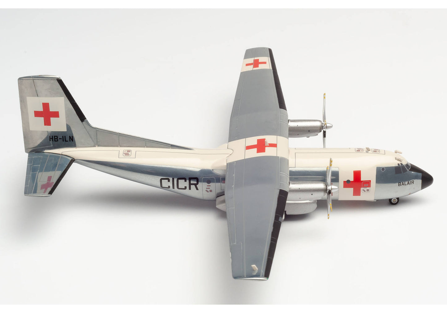 1/200 Balair / International Red Cross Transall C-160 HB-ILN