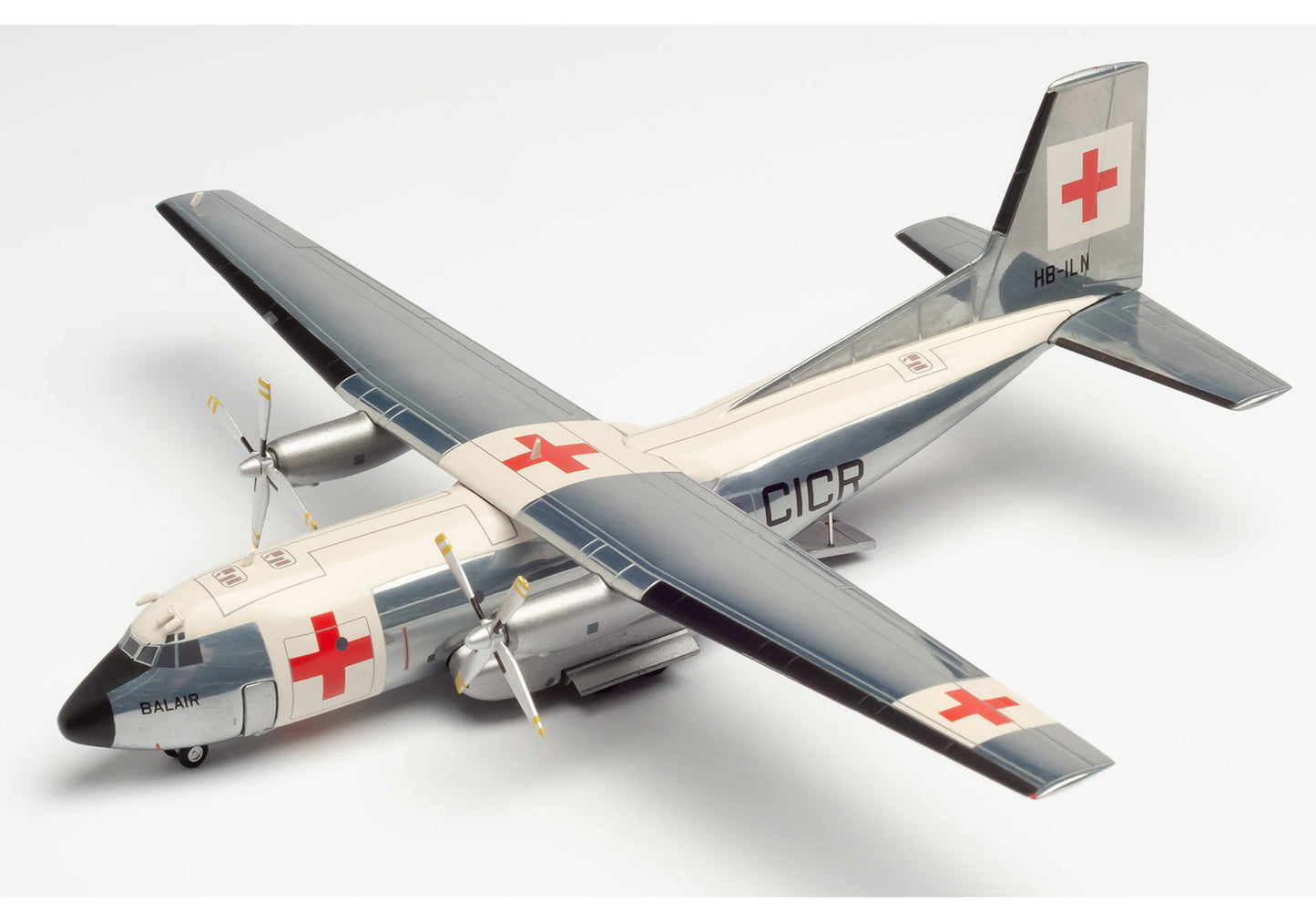 1/200 Balair / International Red Cross Transall C-160 HB-ILN