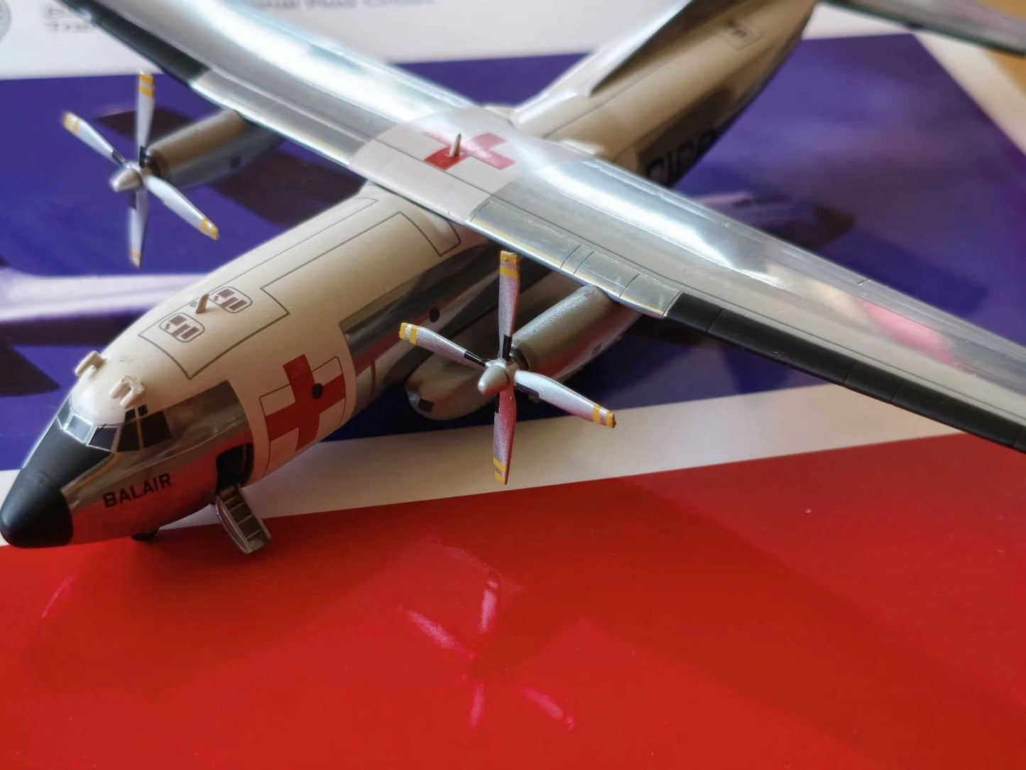 1/200 Balair / International Red Cross Transall C-160 HB-ILN
