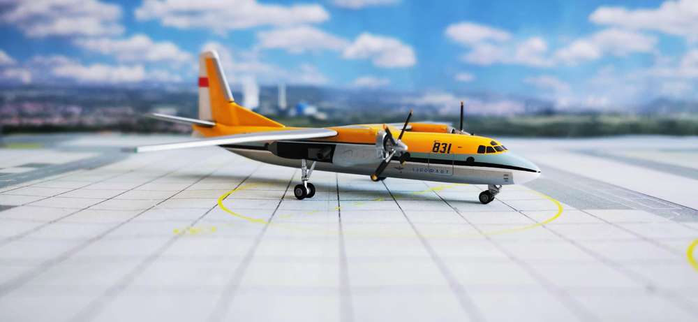 1/200 Aeroflot Antonov AN-24B Demonstration Aircraft Le Bourget 1969 CCCP-46280