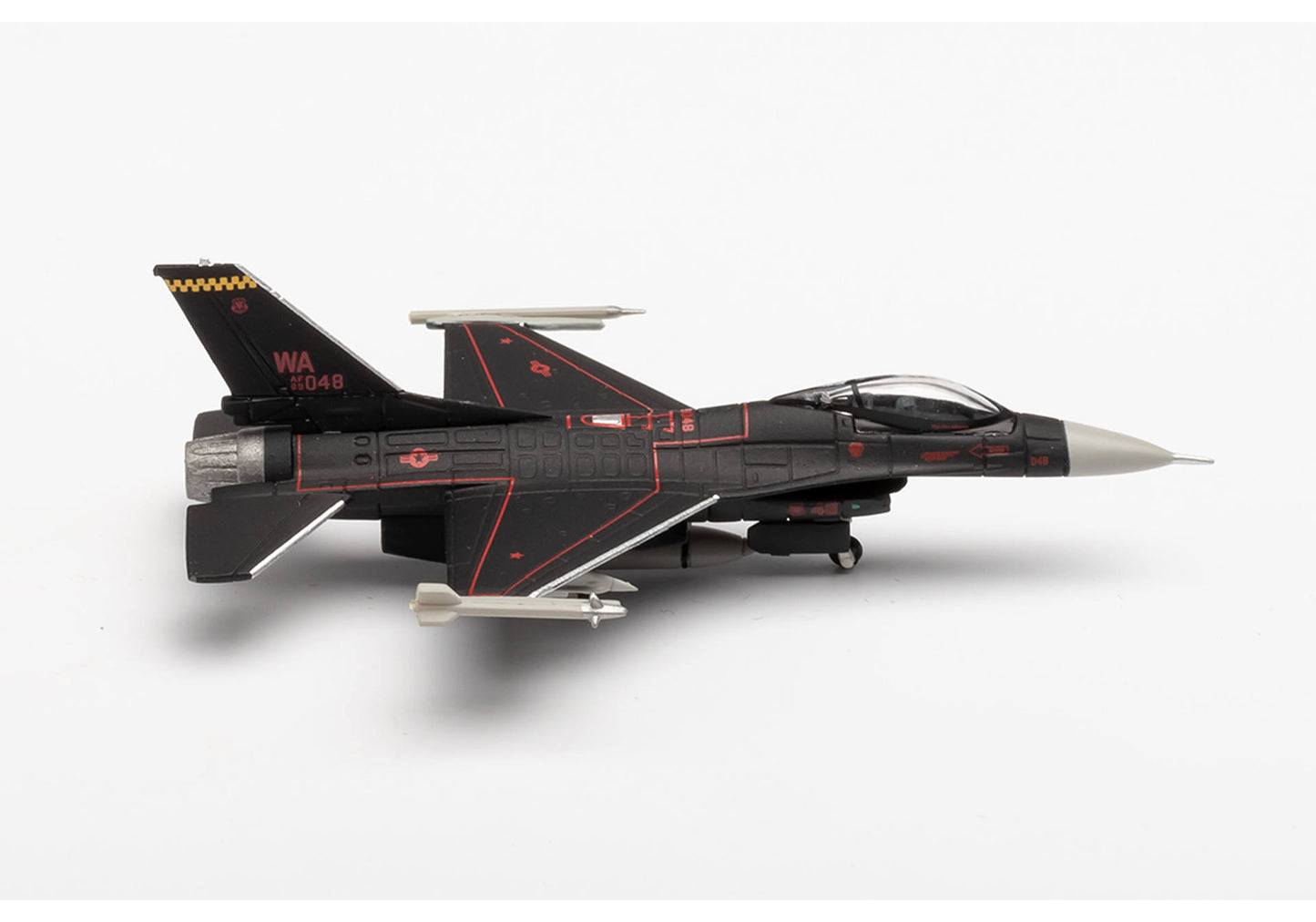 1/200 U.S. Air Force Lockheed Martin F-16C Fighting Falcon 64th Aggressor Squadron Nellis Air Base "Wraith" 89-2048