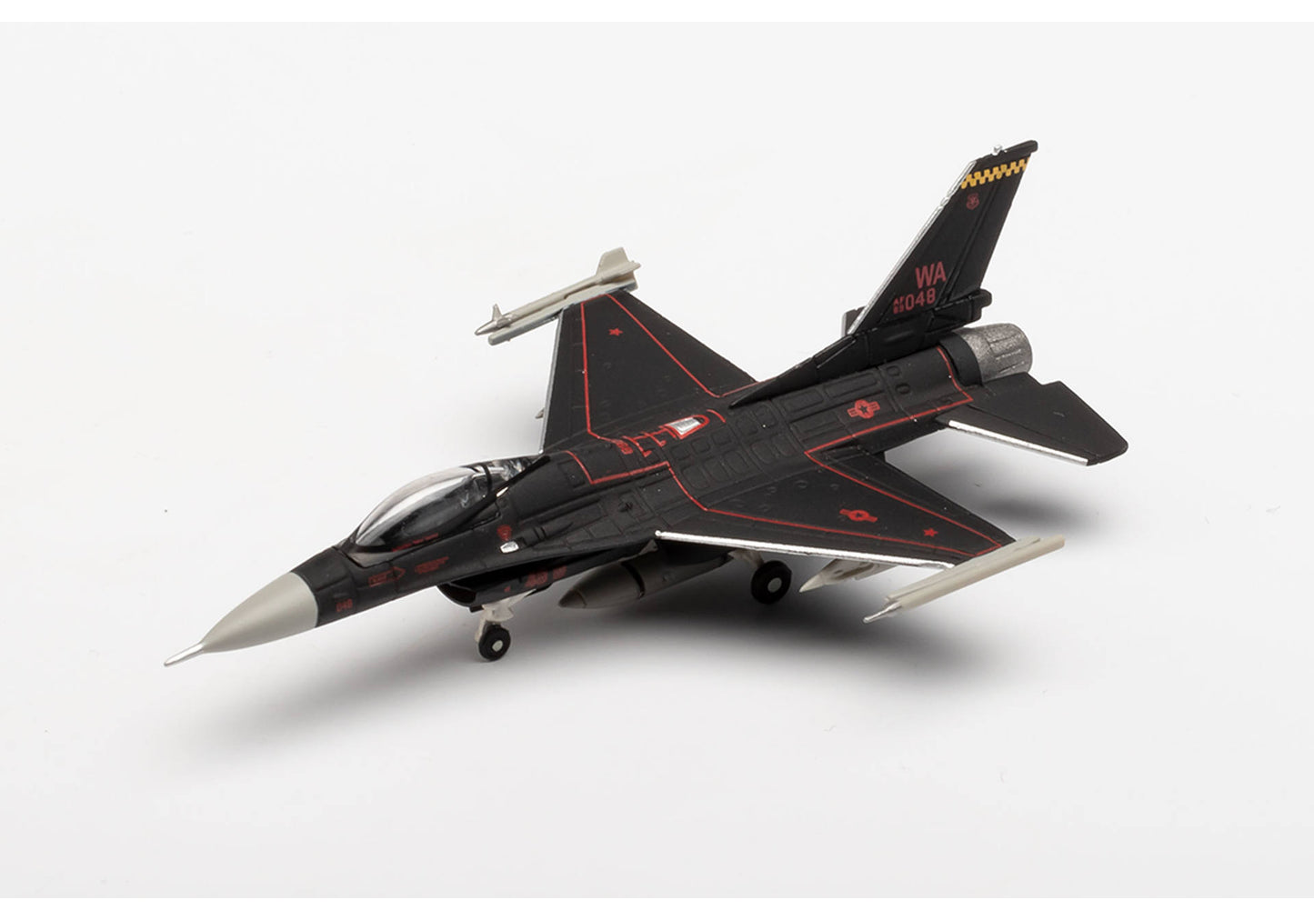 1/200 U.S. Air Force Lockheed Martin F-16C Fighting Falcon 64th Aggressor Squadron Nellis Air Base "Wraith" 89-2048