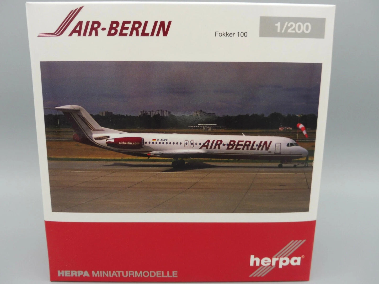 1/200 Air Berlin Fokker 100 D-AGPK
