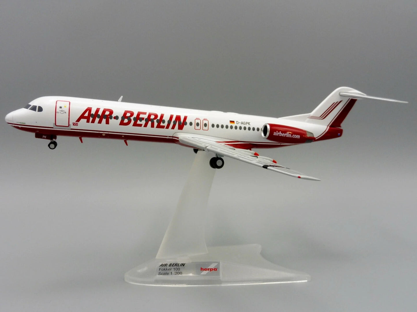 1/200 Air Berlin Fokker 100 D-AGPK