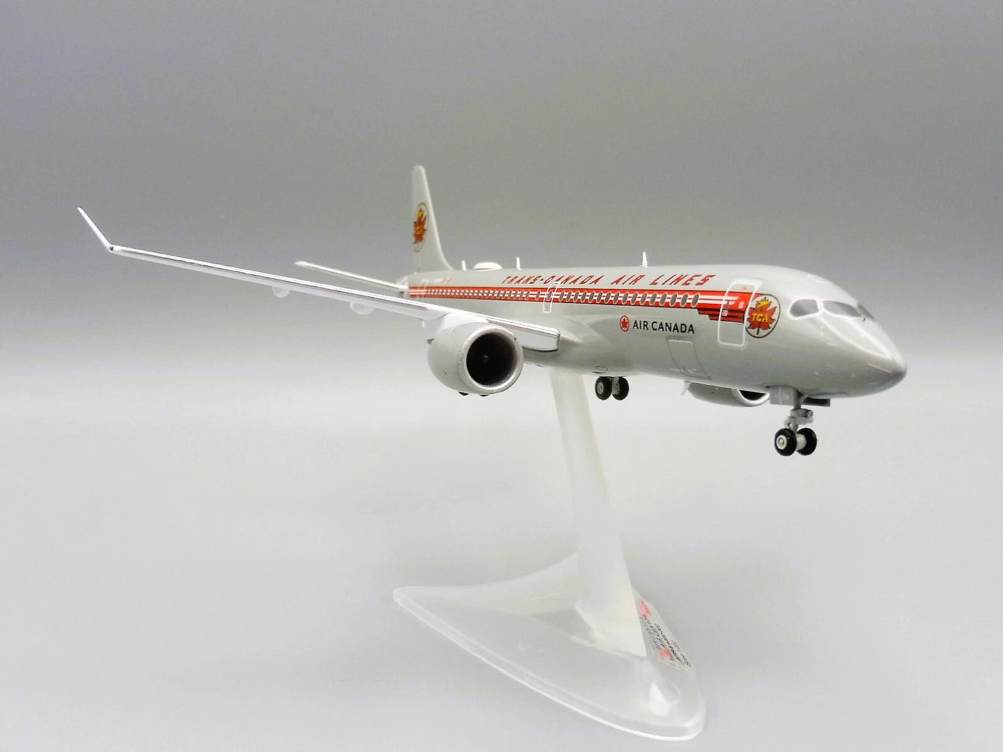 1/200 Air Canada Airbus A220-300 Trans-Canada Air Lines Retro Livery C-GNBN