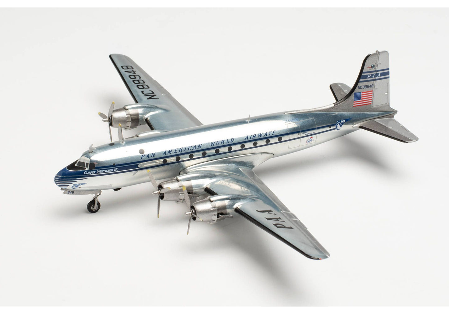 1/200 Pan American World Airways Douglas DC-4 NC88948 "Clipper Westward Ho"