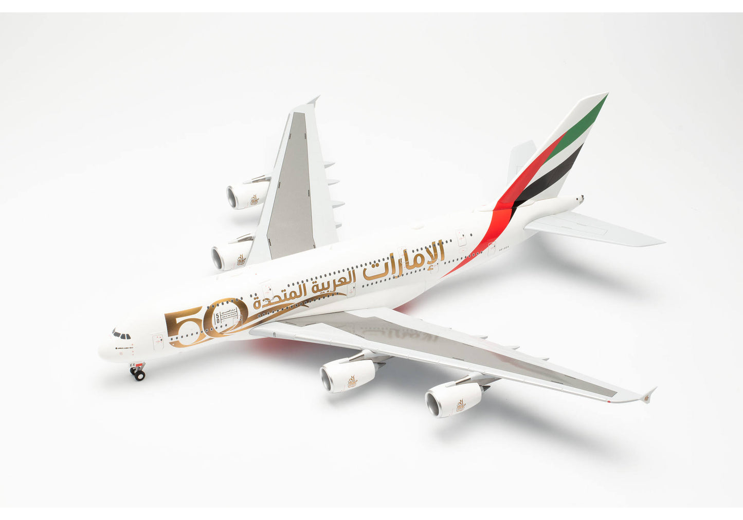 1/200 Emirates Airbus A380 UAE 50th Anniversary A6-EEX