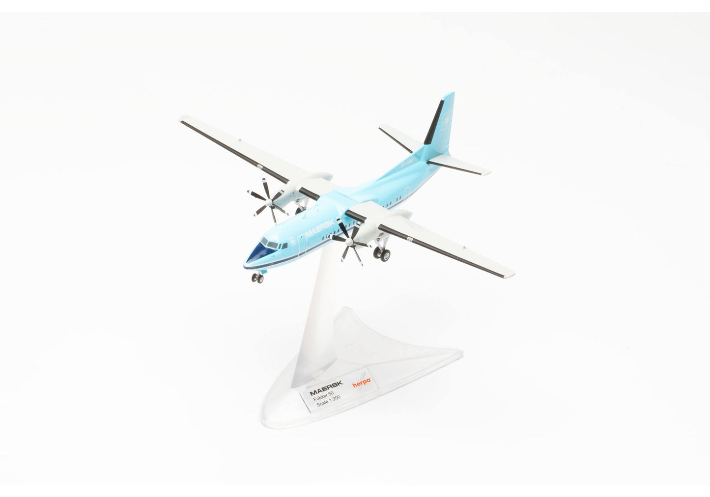 1/200 Maersk Air Fokker 50 OY-MMT