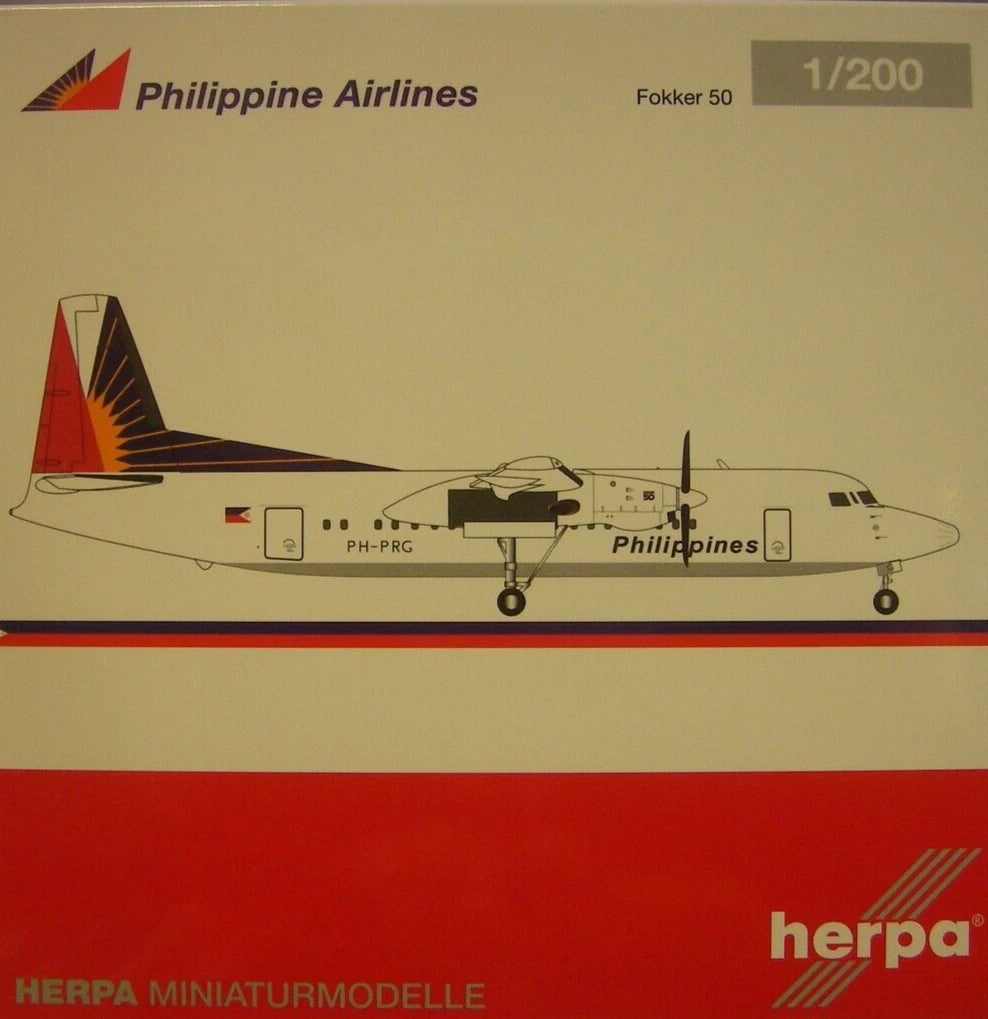 1/200 Philippine Airlines Fokker 50 PH-PRG