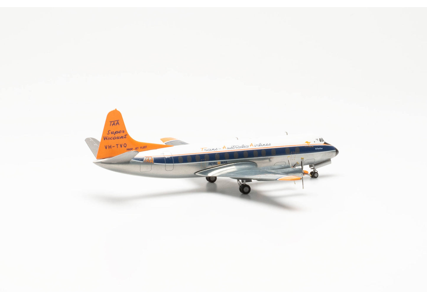 1/200 TAA Trans Australian Airlines Vickers Viscount 800 VH-TVQ "McDouall Stuart"