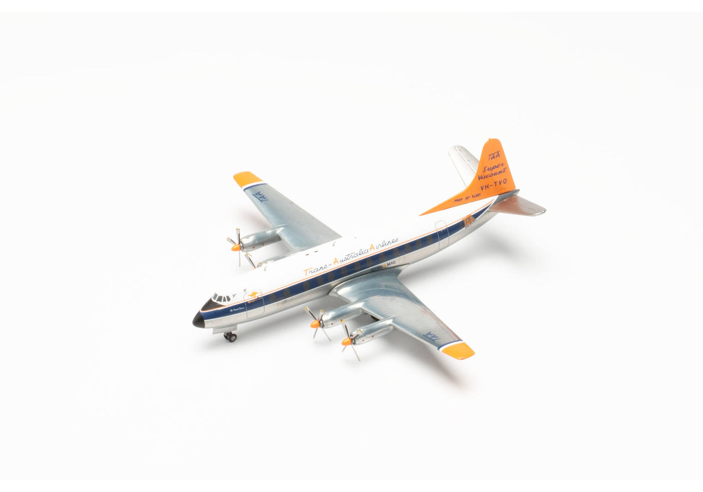 1/200 TAA Trans Australian Airlines Vickers Viscount 800 VH-TVQ "McDouall Stuart"