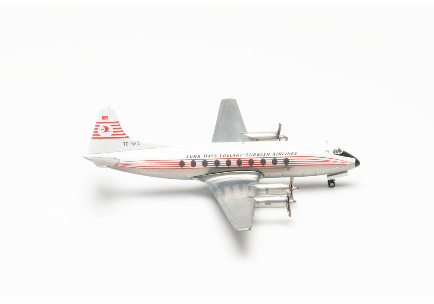 1/200 Turkish Airlines Vickers Viscount 700 TC-SES