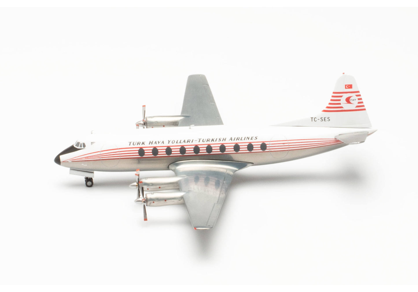 1/200 Turkish Airlines Vickers Viscount 700 TC-SES